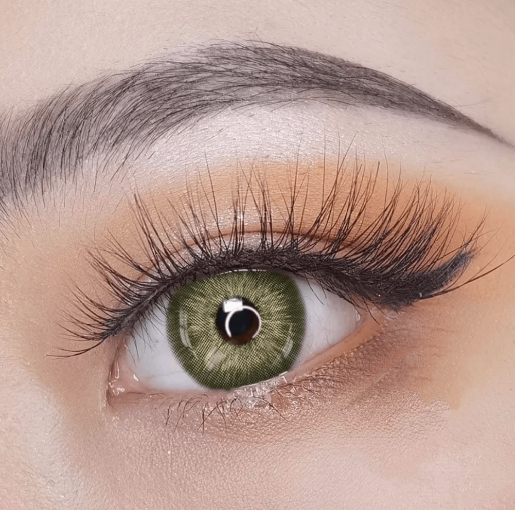 AMAZONIA GREEN - 14.2 DIA COLORED LENSES
