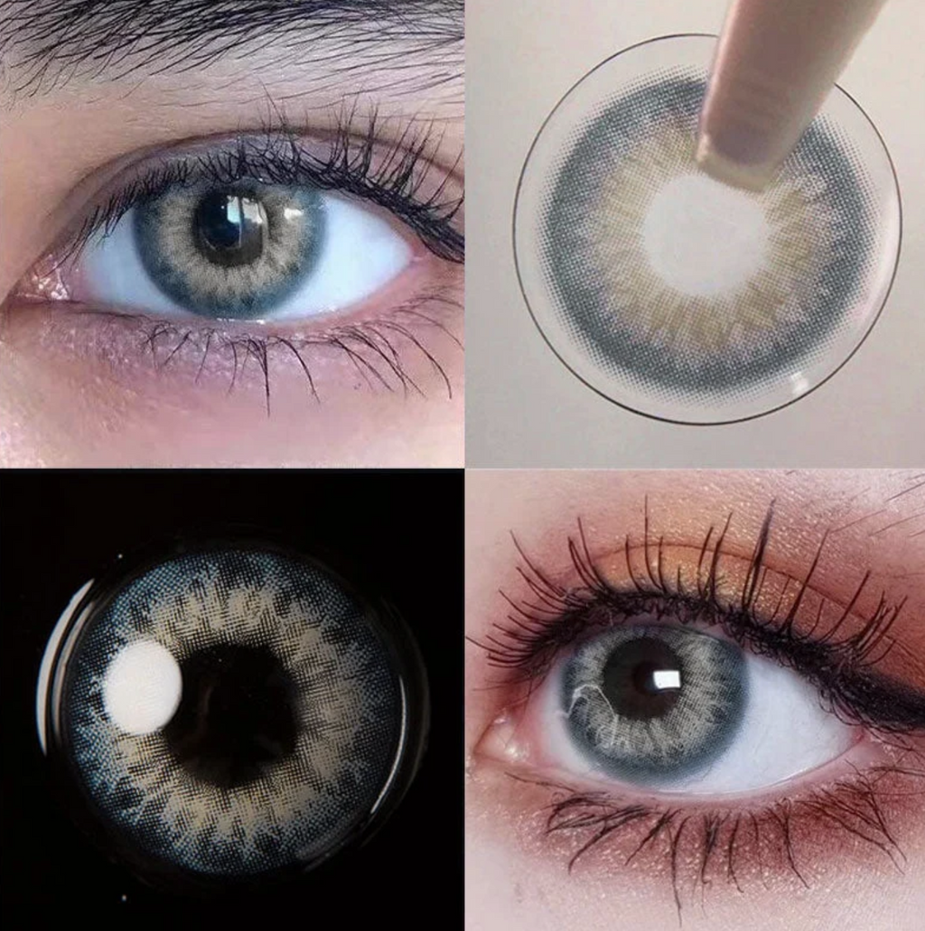 DNA TAYLOR BLUE GRAY - 14.0 DIA COLORED LENSES