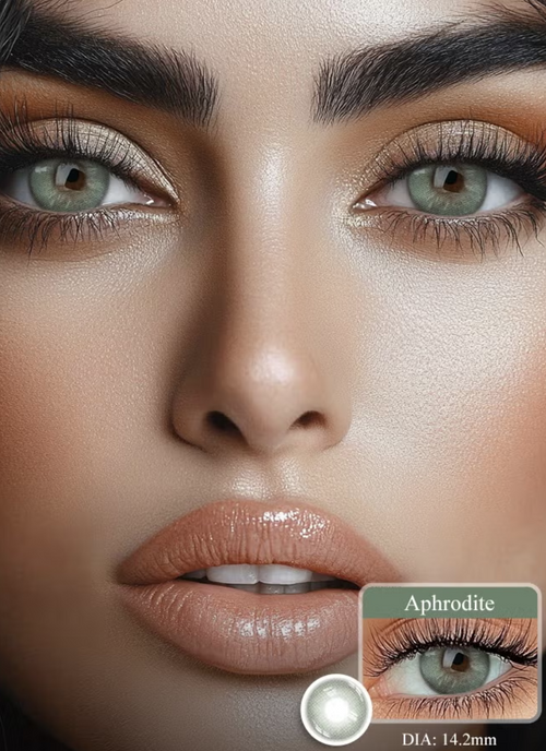 APHRODITE - 14.2 DIA COLORED LENSES